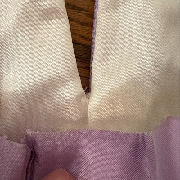 Jessica McClintock Gunne Sax Lilac Satin Corset Top NWT Millennium 2000 Sz 5/6 - Picture 7 of 14